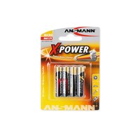 Ansmann X-POWER Micro AAA - Batteria 4 x AAA