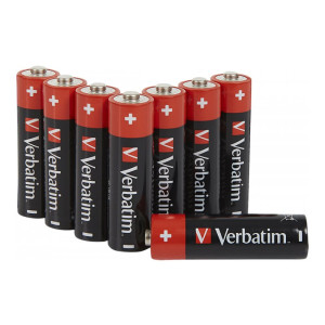 Verbatim Batterie 8 x AA / LR06 - Alkalisch