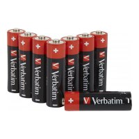 Verbatim Batterie 8 x AA / LR06 - Alkalisch