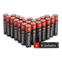 Verbatim Batterie 24 x AA / LR6 - Alkalisch