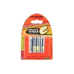 Ansmann maxE - Batterie 4 x AAA - NiMH - (wiederaufladbar)