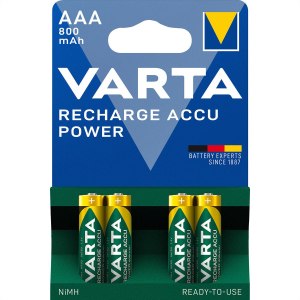 Varta Rechargable Accu - Battery 4 x AAA