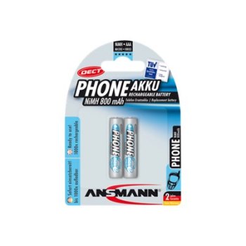 Ansmann Phone - Batterie 2 x AAA - NiMH - (wiederaufladbar)