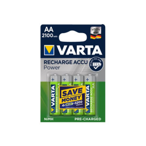 Varta Battery 4 x AA / HR6 - NiMH