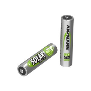 Ansmann Solar - Batterie 2 x AAA - NiMH - (wiederaufladbar)