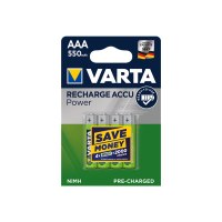 Varta Battery 4 x AAA - NiMH