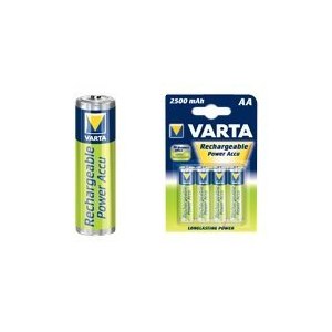Varta Power Accu 56756 - Batterie 2 x AA-Typ - NiMH -...