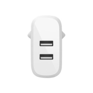 Belkin BoostCharge - Alimentatore - 24 Watt - QC 3.0 - 2 porte di uscita (USB)