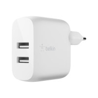 Belkin BoostCharge - Netzteil - 24 Watt - 2 Ausgabeanschlussstellen (USB)