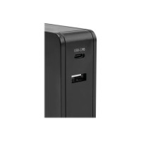 Ansmann 247PD - Netzteil - 45 Watt - 4700 mA - PD, QC 3.0 - 2 Ausgabeanschlussstellen (USB, 24 pin USB-C)