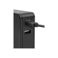 Ansmann 254PD - Netzteil - 60 Watt - PD, QC 3.0 - 2 Ausgabeanschlussstellen (USB, 24 pin USB-C)