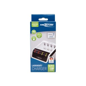 Ansmann Comfort Smart - 1,5 Std. USB-Batterieladegerät - (für 4xAA/AAA)