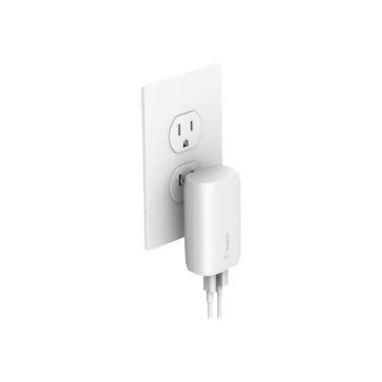 Belkin BOOST CHARGE - Netzteil - 37 Watt - PD 3.0 - 2 Ausgabeanschlussstellen (USB, 24 pin USB-C)