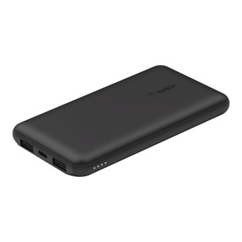 Belkin BOOST CHARGE - Powerbank - 10000 mAh - 15 Watt - 3 Ausgabeanschlussstellen (2 x USB, 24 pin USB-C)