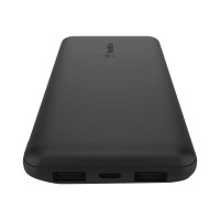 Belkin BOOST CHARGE - Powerbank - 10000 mAh - 15 Watt - 3 Ausgabeanschlussstellen (2 x USB, 24 pin USB-C)