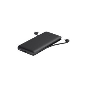 Belkin BoostCharge Plus - Powerbank - 10000 mAh - 23 Watt - Fast Charge, PD - 2 Ausgabeanschlussstellen (Lightning, 24 pin USB-C)