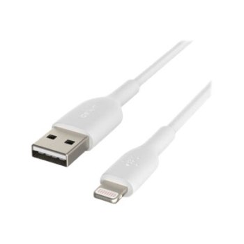 Belkin BOOST CHARGE - Lightning-Kabel - Lightning männlich zu USB männlich - 3 m - weiß - für Apple 10.5-inch iPad Pro; 12.9-inch iPad Pro (2nd generation)