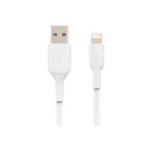 Belkin BOOST CHARGE - Lightning-Kabel - Lightning männlich zu USB männlich - 3 m - weiß - für Apple 10.5-inch iPad Pro; 12.9-inch iPad Pro (2nd generation)