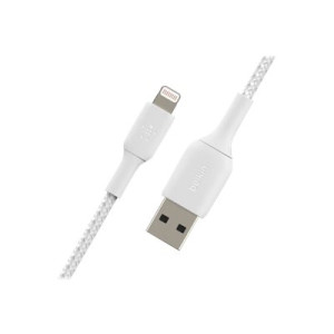 Belkin BOOST CHARGE - Lightning-Kabel - Lightning männlich zu USB männlich - 15 cm - weiß - für Apple iPad/iPhone/iPod (Lightning)