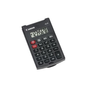 Canon AS-8 - Pocket calculator - 8 digits - Dark gray