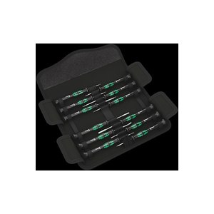 Wera Micro 12 Electronics 1 - Black/Green - Black