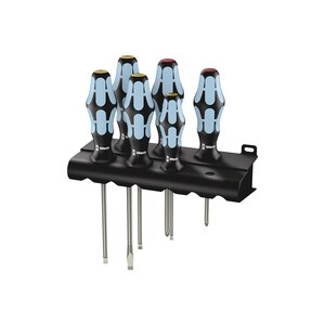 Wera 3334/6 Screwdriver set - Nero/Blu - Nero