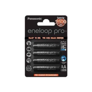 Panasonic eneloop pro BK-3HCDE - Batterie 4 x AA-Typ -...