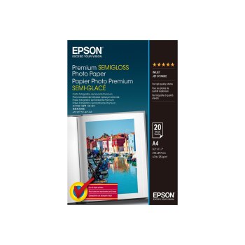 Epson Premium Semigloss Photo Paper - Halbglänzend - A4 (210 x 297 mm)