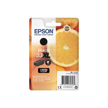 Epson Oranges Cartuccia Nero T33XL Claria Premium - Resa elevata (XL) - Inchiostro a base di pigmento - 12,2 ml - 1 pz