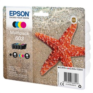 Epson 603 Multipack - 4-pack - black, yellow, cyan, magenta