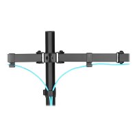 DIGITUS Universal Dual Monitorhalter mit Klemmbefestigung