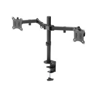 DIGITUS Universal Dual Monitor Clamp Mount