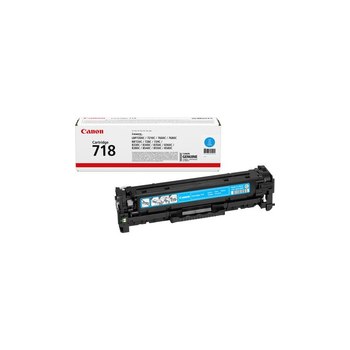 Canon 718 - ciano - originale - cartuccia toner - per i-SENSYS LBP7210