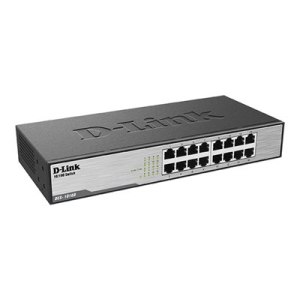 D-Link DES 1016D - Switch - 16 x 10/100 - Desktop