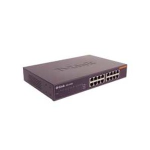 D-Link DES 1016D - Switch - 16 x 10/100 - Desktop