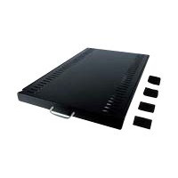 APC Rack shelf - black - 1U