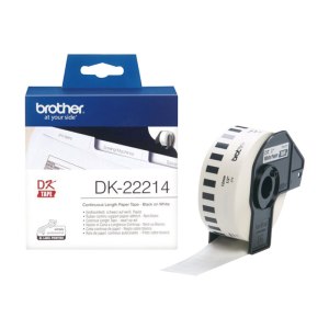 Brother DK-22214 - White - Roll (1.2 cm x 30.5 m) thermal paper