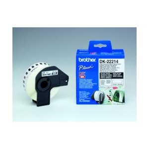 Brother DK-22214 - White - Roll (1.2 cm x 30.5 m) thermal paper