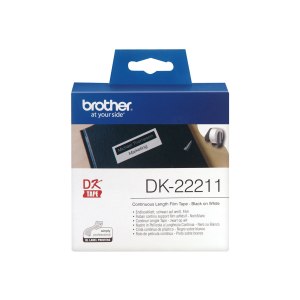 Brother DK-22211 - White - Roll (2.9 cm x 15.2 m) labels