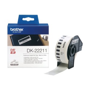Brother DK-22211 - White - Roll (2.9 cm x 15.2 m) labels
