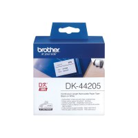 Brother DK44205 - Entfernbarer Klebstoff - weiß - Rolle (6,2 cm x 30,5 m)