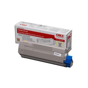 OKI Yellow - original - toner cartridge