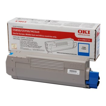 OKI Cyan - original - toner cartridge