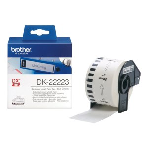 Brother DK-22223 - Bianco - DK - 50 mm x 30.48m - 1 pezzo(i)