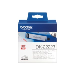 Brother DK-22223 - Papier - Schwarz auf Weiß - Rolle (5 cm x 30,5 m)