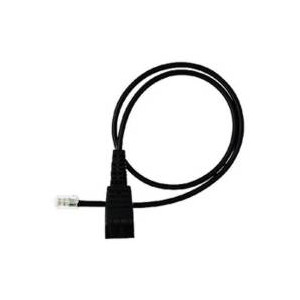 Jabra Headset cable - RJ-10 male to Quick Disconnect male