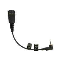 Jabra 8800-00-46 - QD - Maschio - 2.5mm jack - Maschio - 0,15 m - Nero