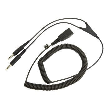 Jabra 8734-599 - Nero - Adattatore - Audio / multimedia 2 m