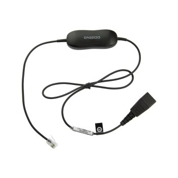 Jabra Smart Cord - Headset-Kabel - Schwarz - für Cisco IP Phone 78XX