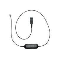 Jabra Smart Cord - Headset-Kabel - Schwarz - für Cisco IP Phone 78XX